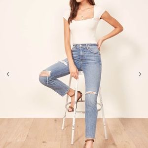 High Wasted, Never Worn, Cigarette Jeans